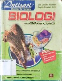 Image of Intisari Biologi untuk SMA kelas X,XI, XII