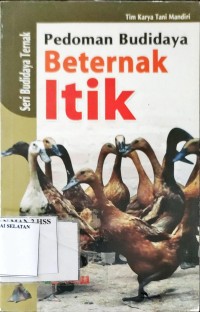Image of Pedoman Budidaya Beternak Itik