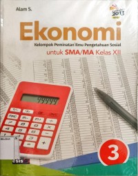 Image of Ekonomi untuk SMA/MA kelas XII