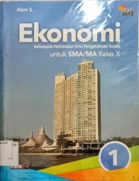 Image of Ekonomi untuk SMA/MA kelas X