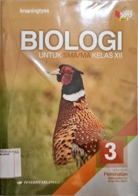 Image of Biologi untuk SMA/MA kelas XII
