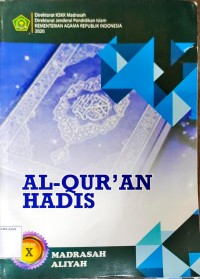 Image of Al-Qur'an Hadis MA kelas X