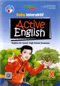 Image of Buku Interaktif Active English for Senior High School Students Grade X